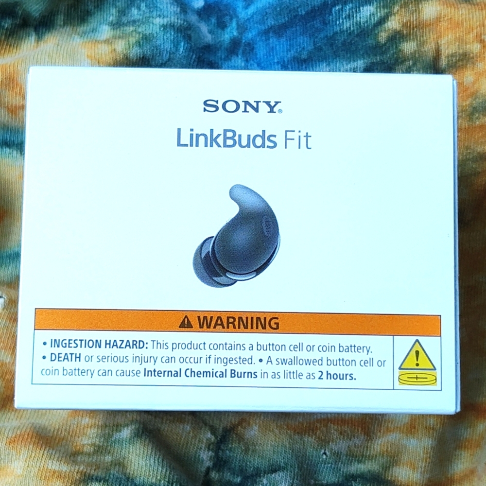 Sony LinkBuds Fit in Black NEW